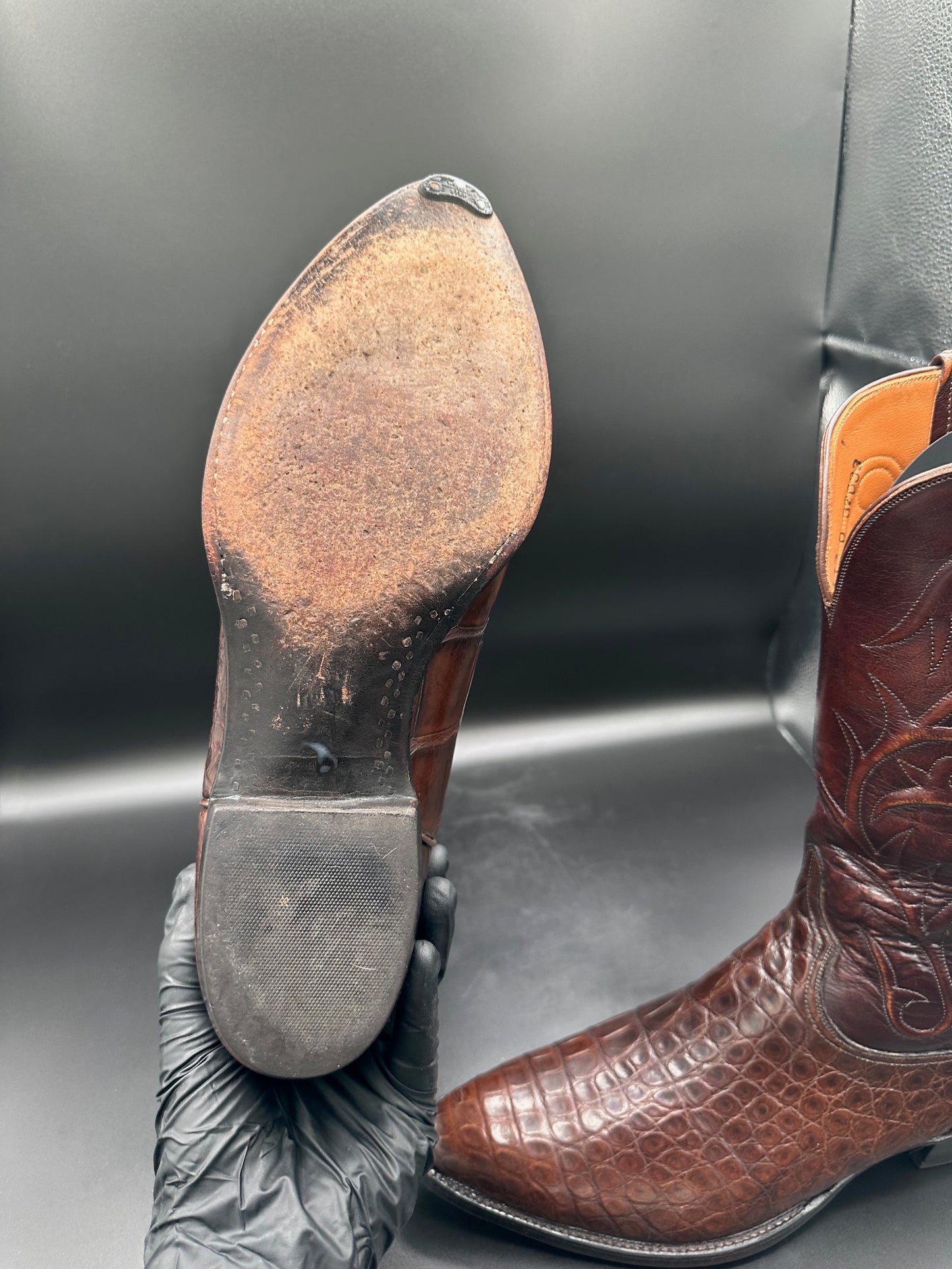 Lucchese Alligator Cowboy boots size 11 D
