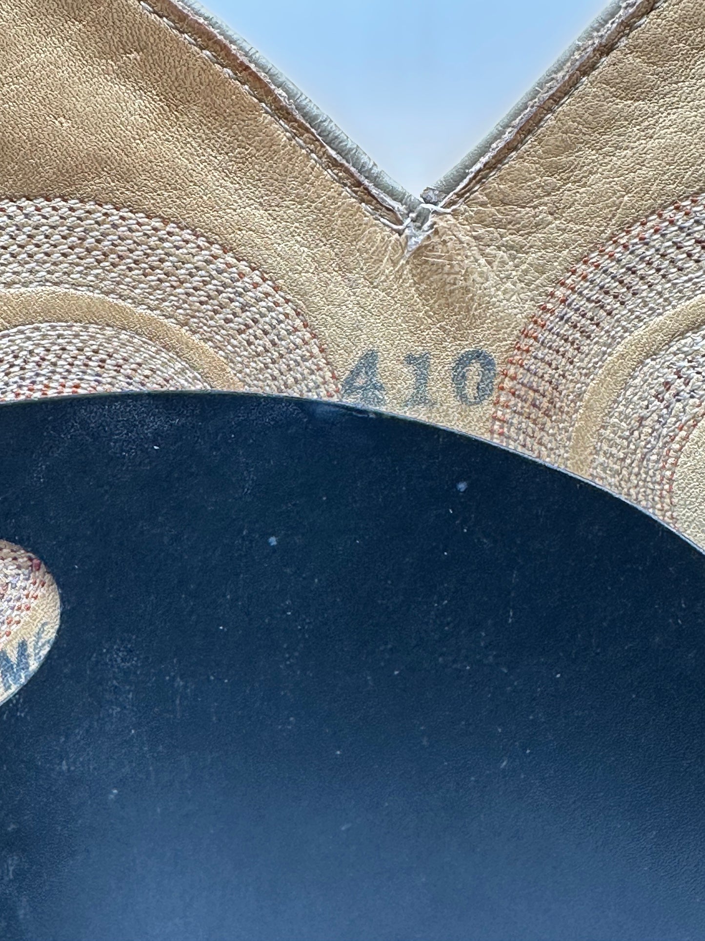 Larry Mahan Preban Anteater Cowboy Boots size 10 D