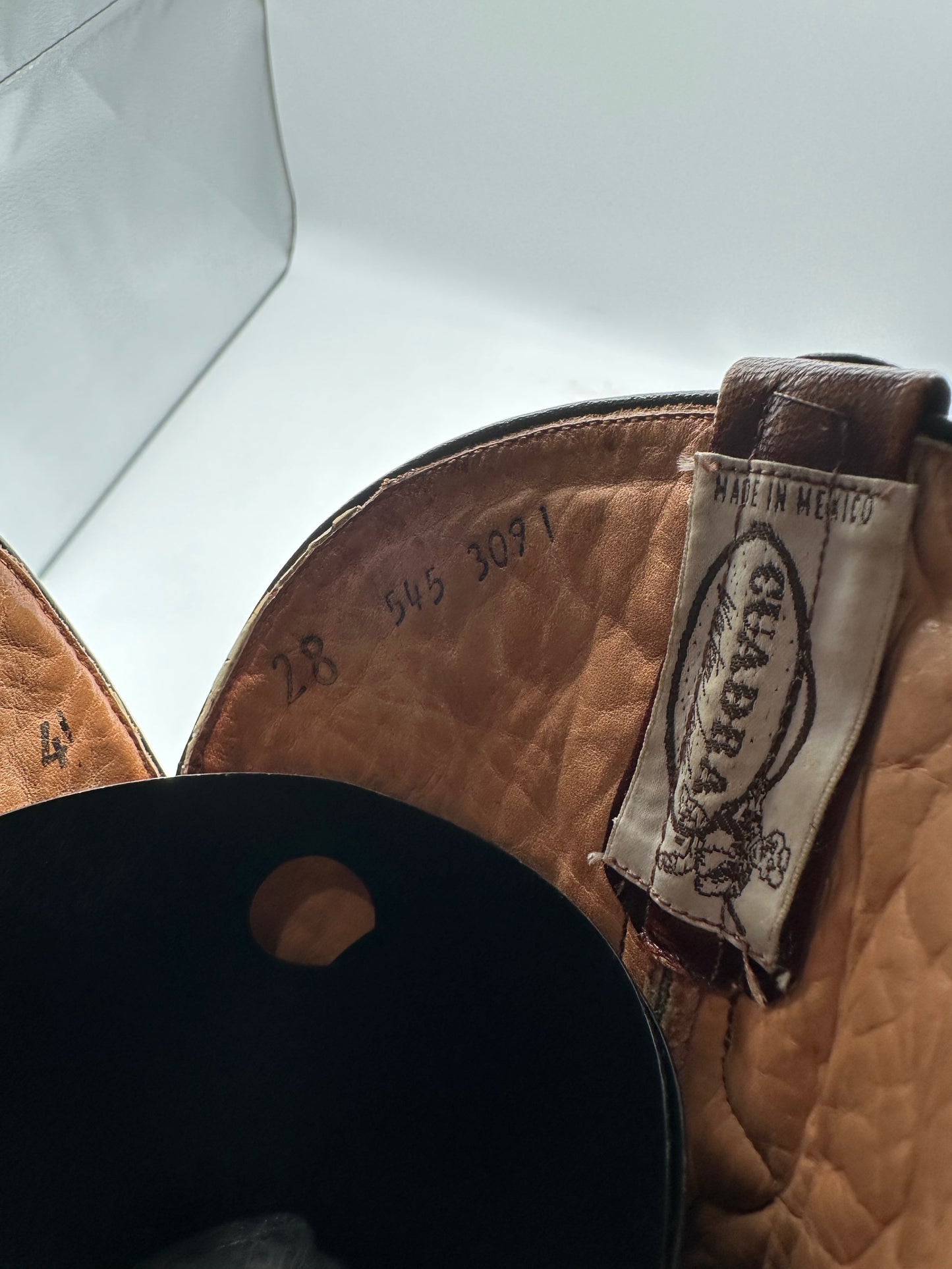 Cuadra Preban Anteater Cowboy Boots size 10 D