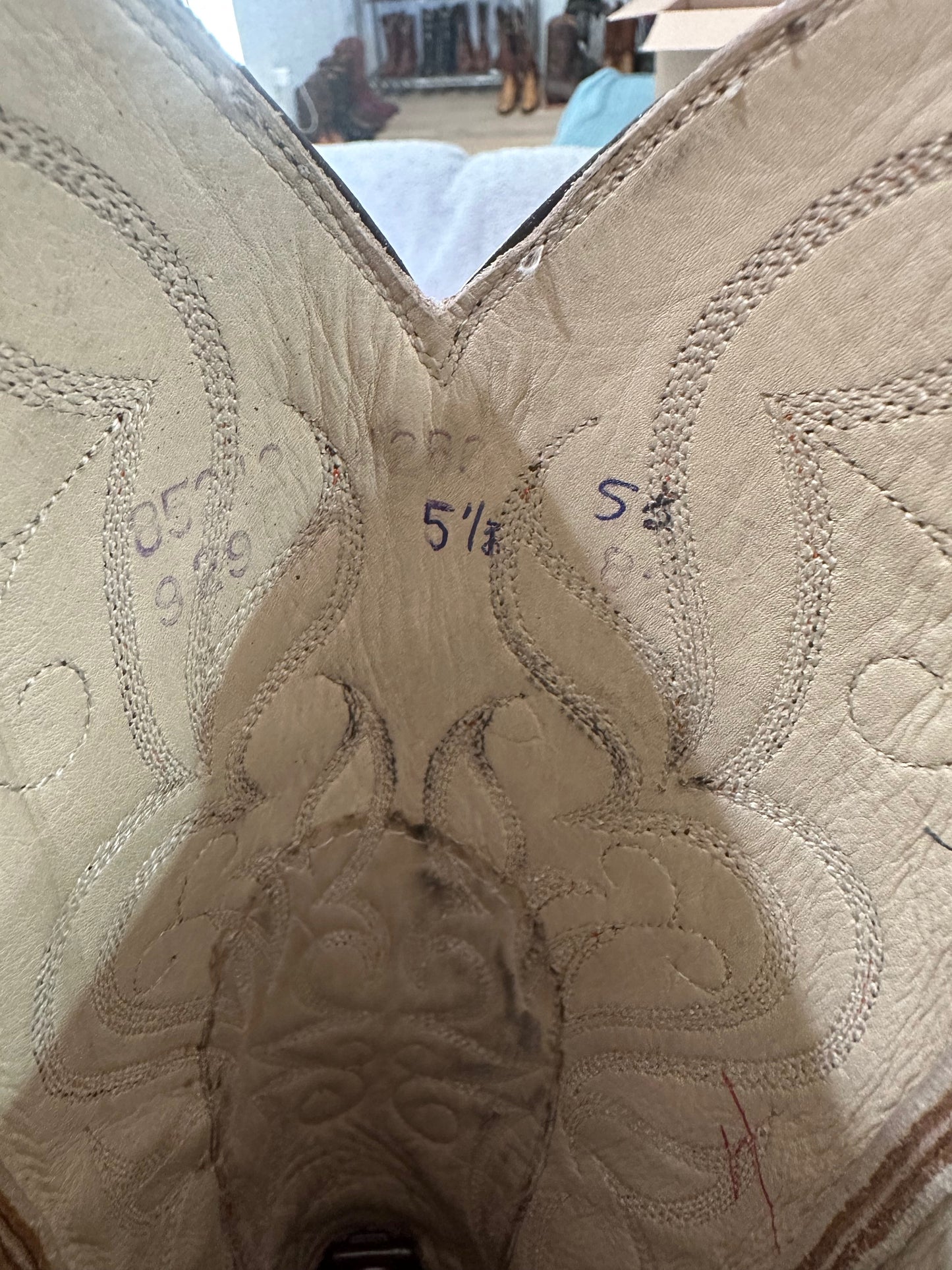 Dan Post Rhino Cowgirl Boots size 5.5 C