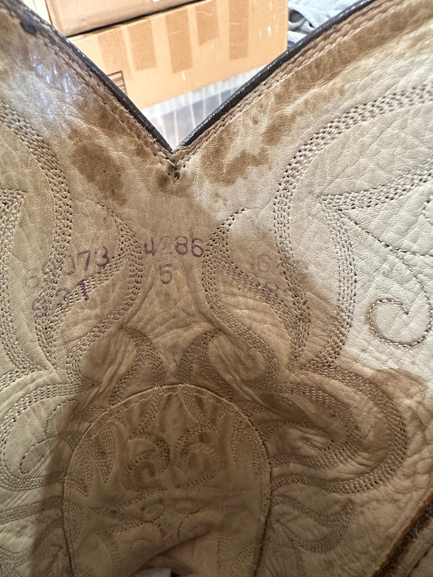 Dan Post Rhino Cowgirl Boots 6.5 C