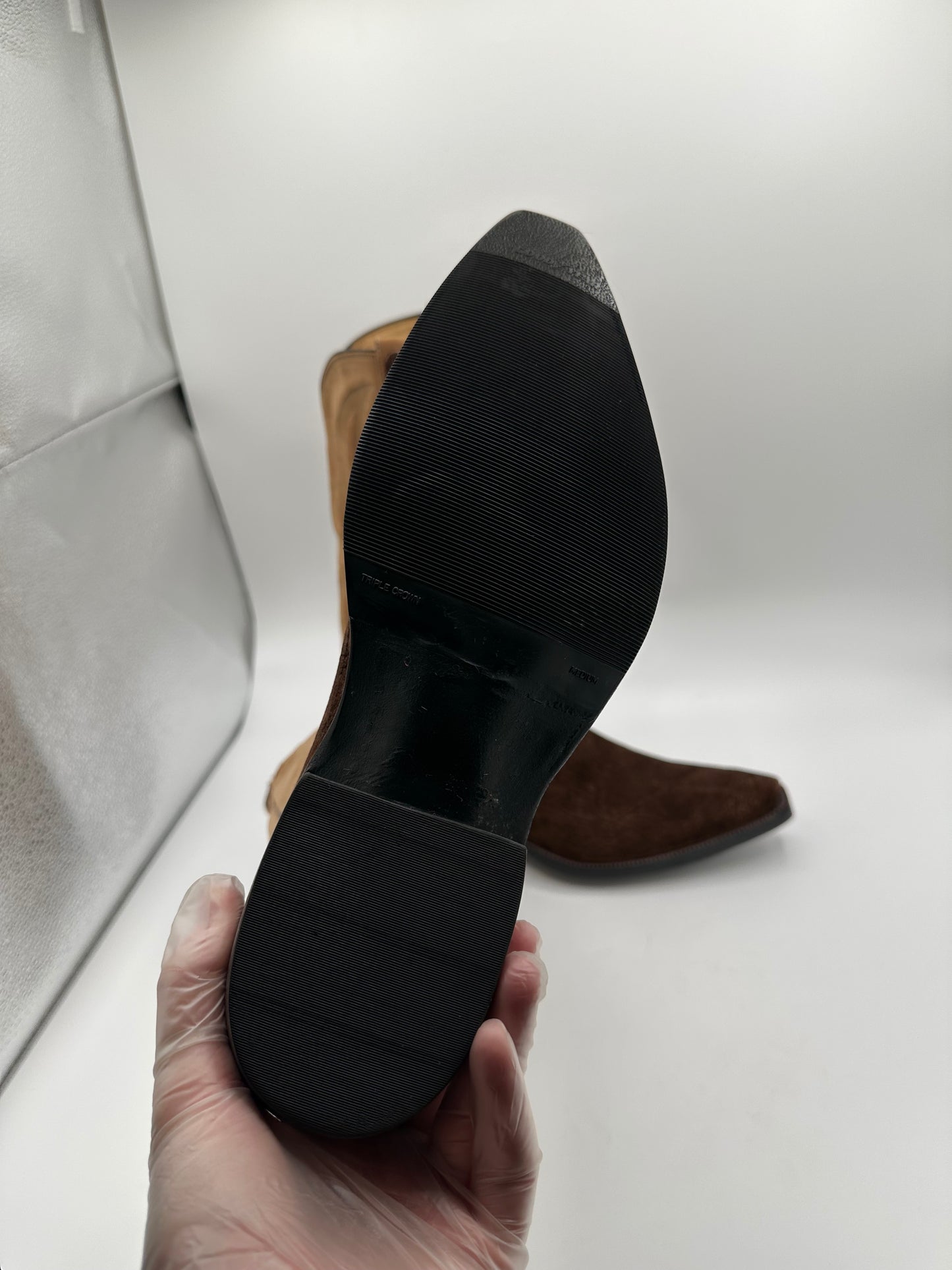 Rios of Mercedes UNWORN Hippo Cowboy Boot size 8.5 D