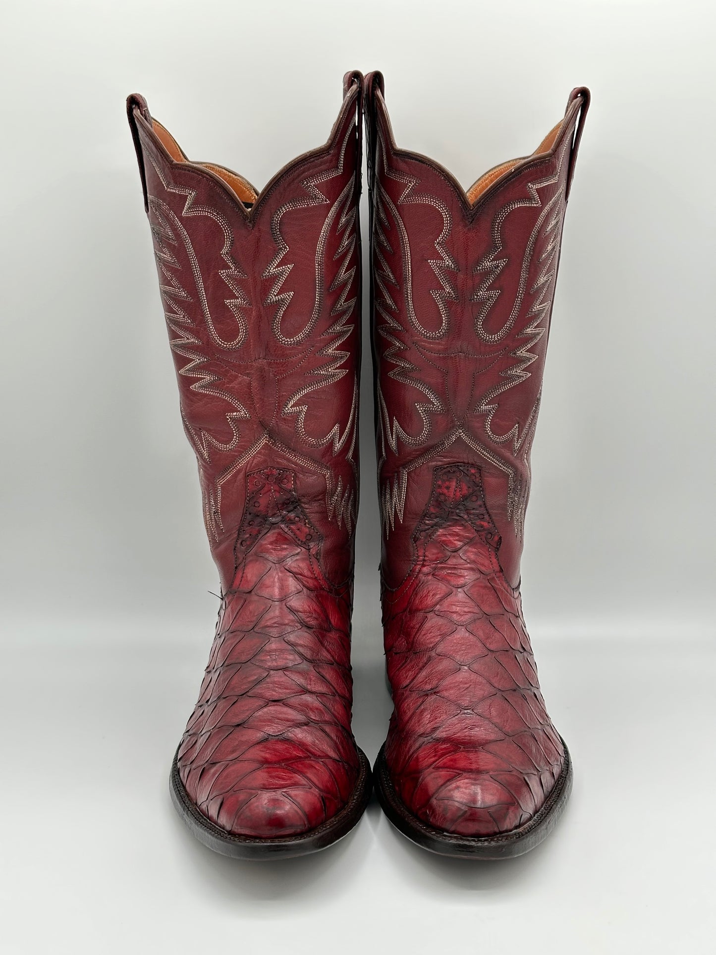 Rios of Mercedes Preban Anteater Cowboy Boots size 9.5 D