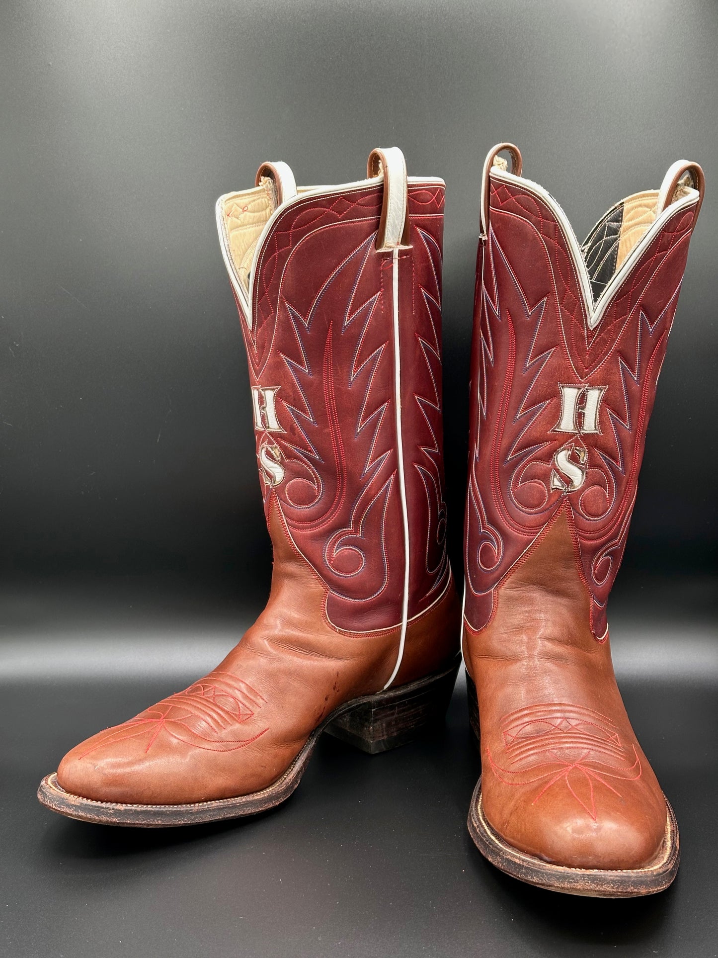 Ray Jones Custom Cowboy Boots size 13 D