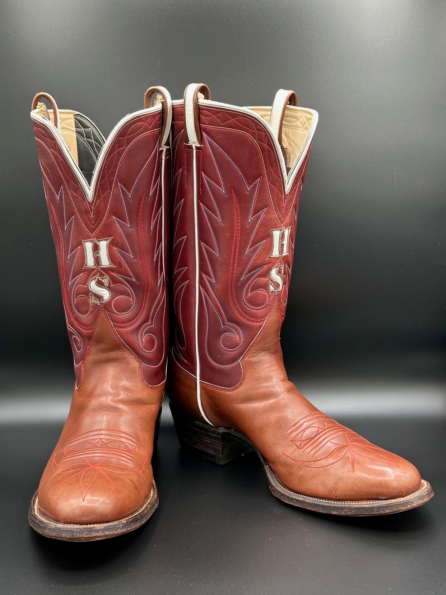Ray Jones Custom Cowboy Boots size 13 D