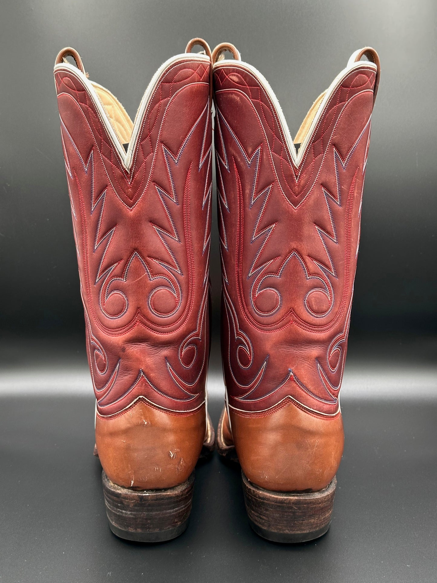 Ray Jones Custom Cowboy Boots size 13 D