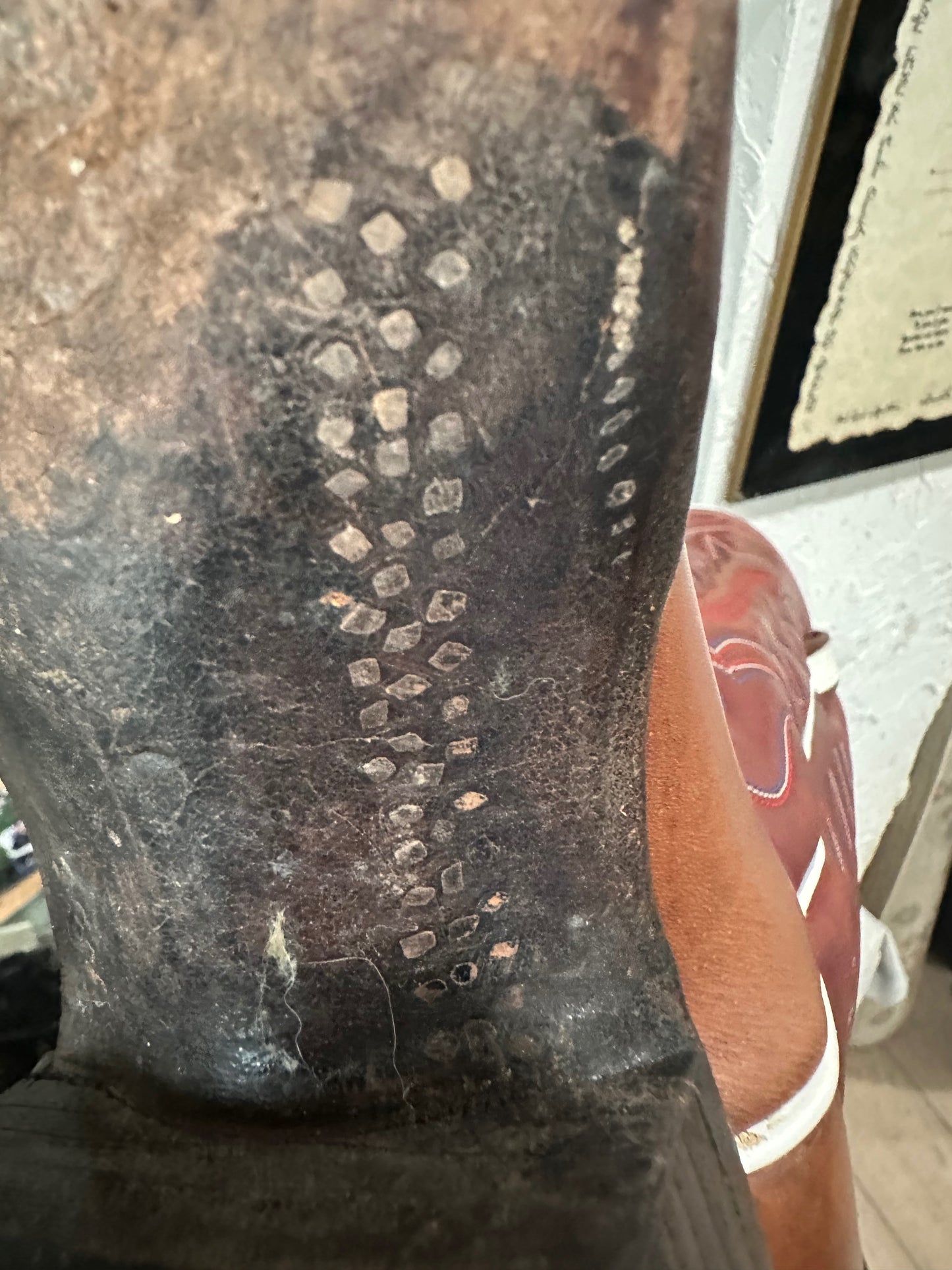 Ray Jones Custom Cowboy Boots size 13 D