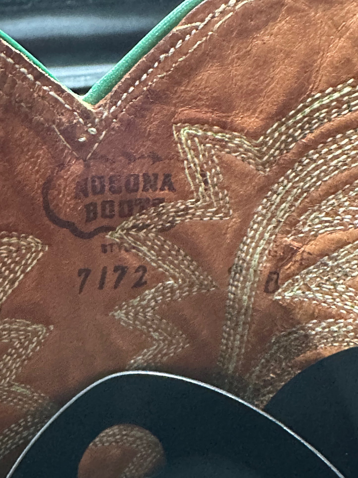 1970's Nocona Preban Sea Turtle Cowgirl Boots size 9 B