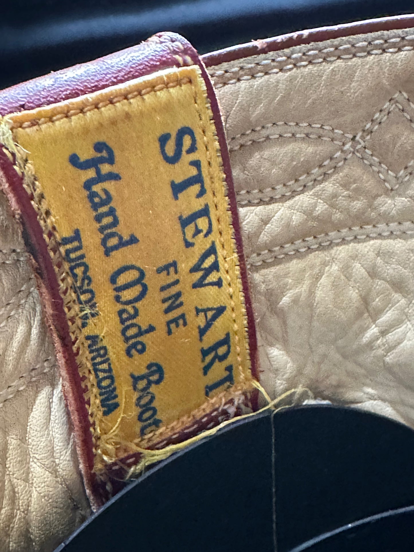 1950's Stewart Handmade Cowboy Boots size 9.5 D