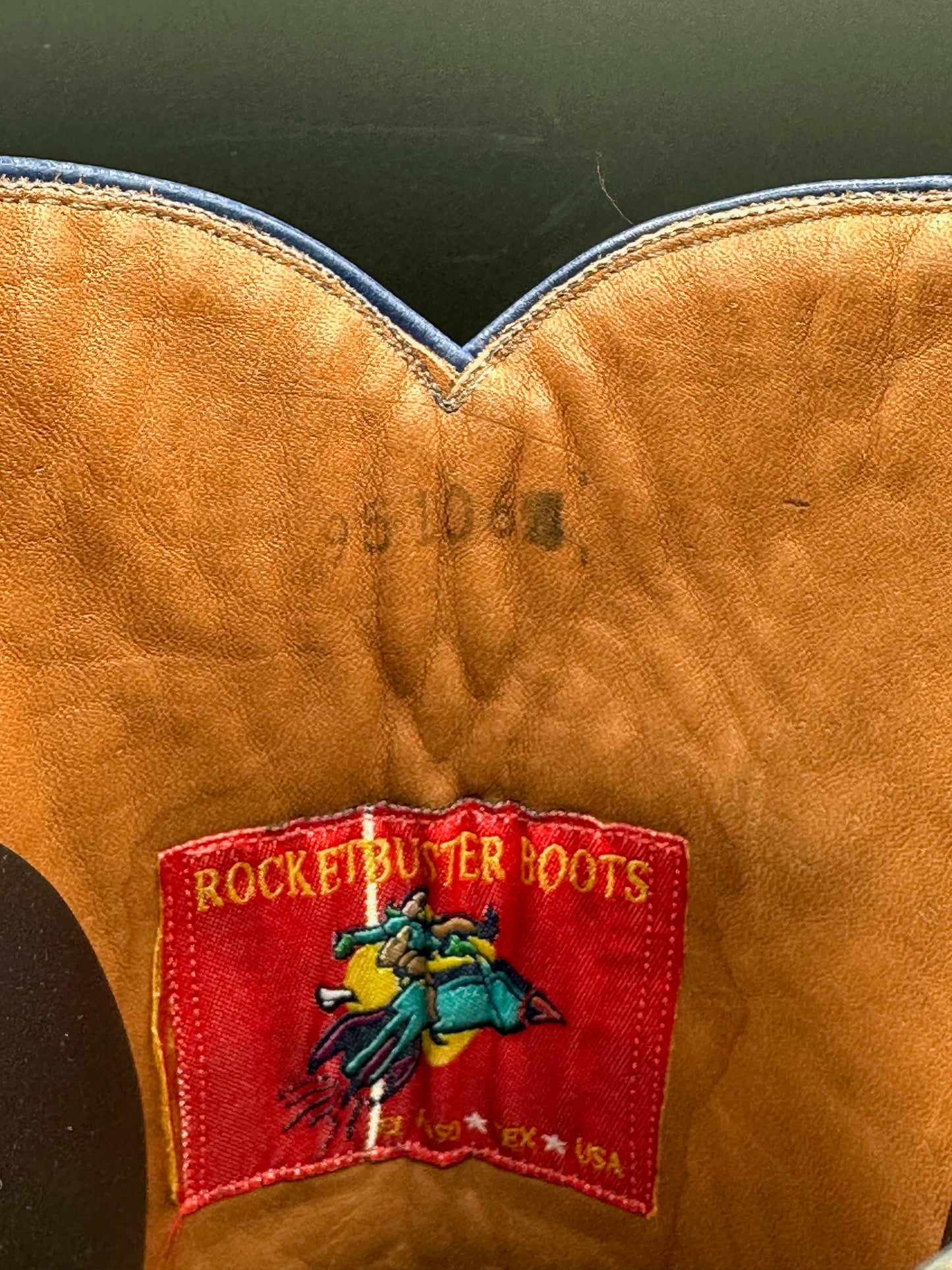 Rocketbuster Custom Stars and Moon Western Boots 10 E