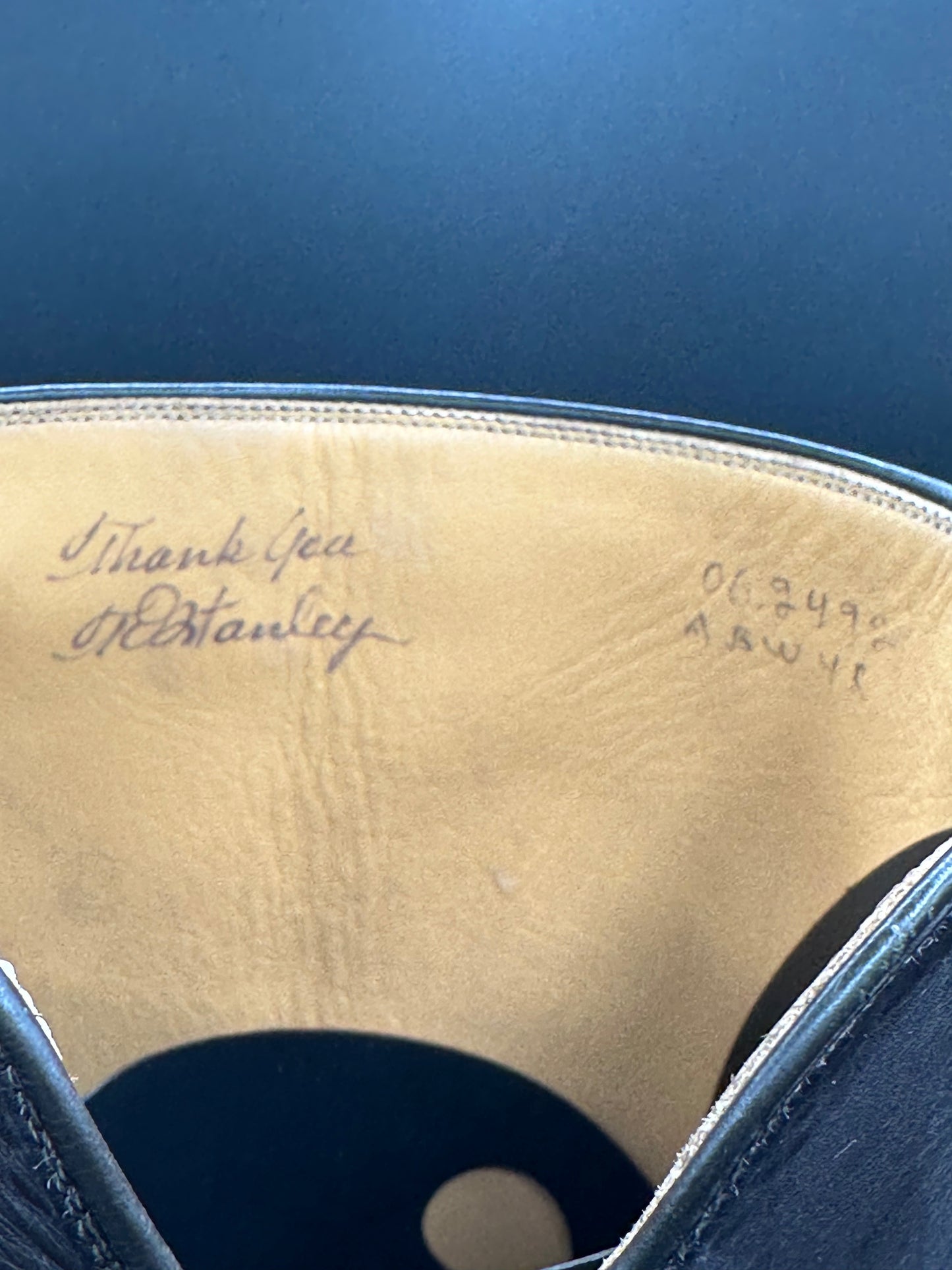 TO Stanley Custom Regal American Alligator w/ Sterling Silver Conchos size 9.5 D