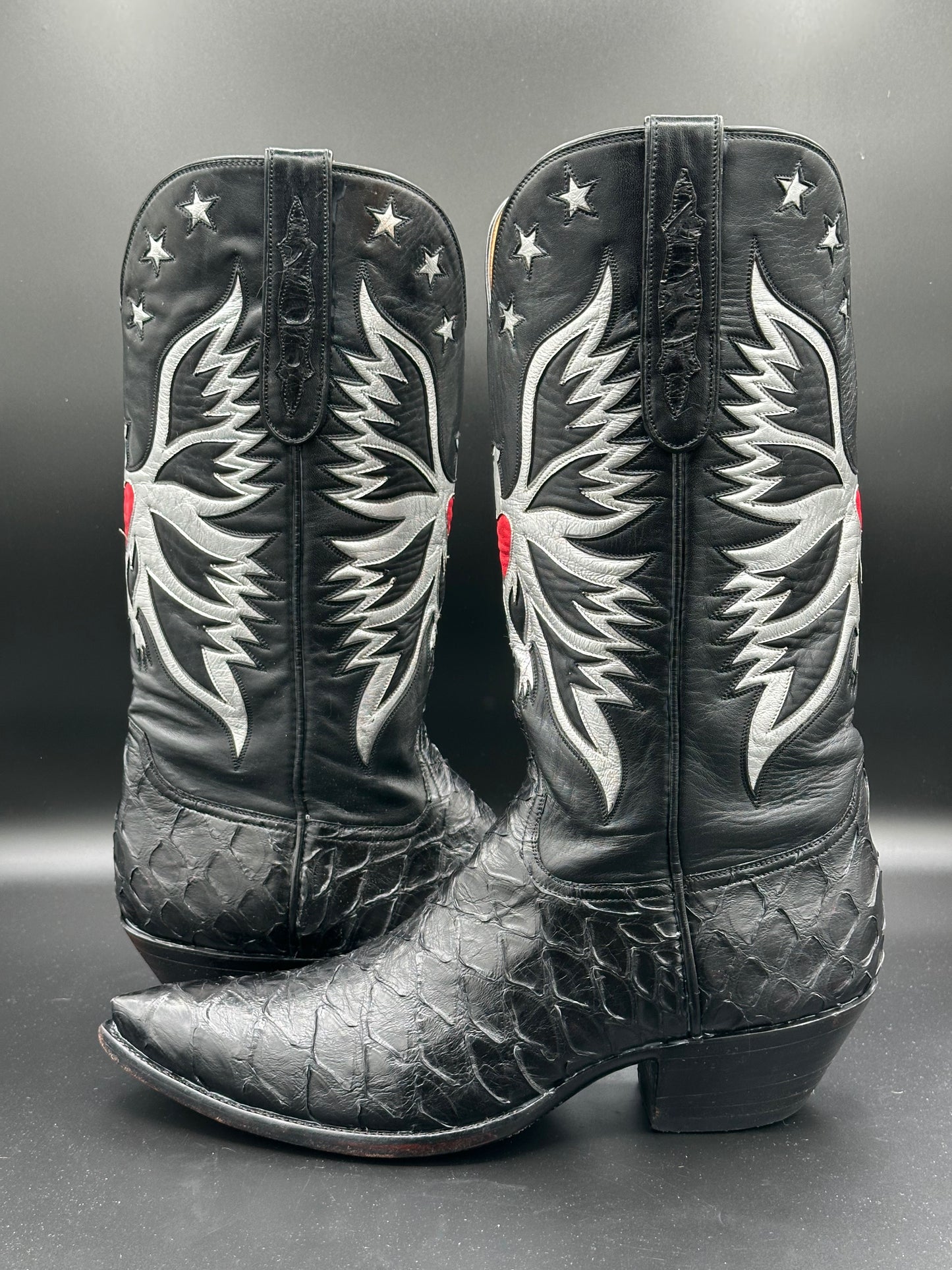 Stallion Custom Preban Anteater Western Boots 9.5 D