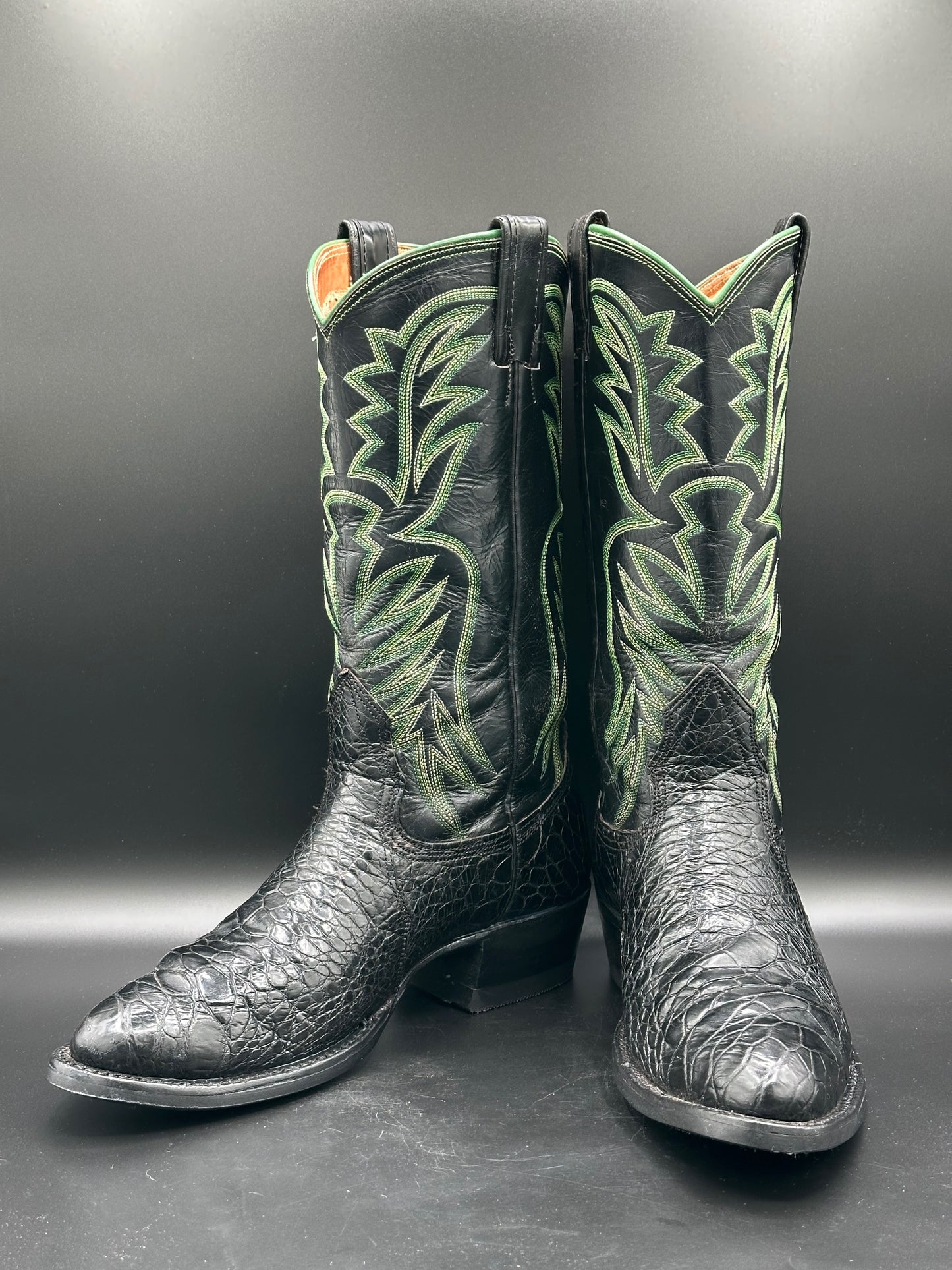 1970's Nocona Preban Sea Turtle Cowgirl Boots size 9 B