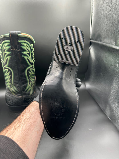 1970's Nocona Preban Sea Turtle Cowgirl Boots size 9 B