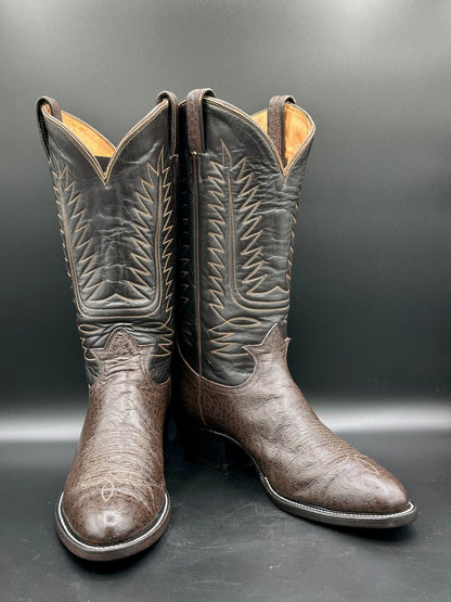 Tony Lama 1960's Preban Whale Cowboy Boots size 10.5 B