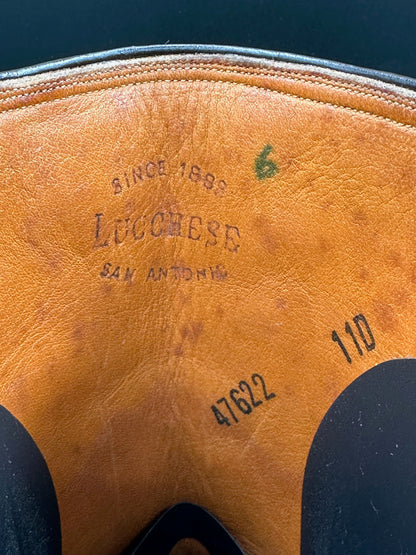 1970's Lucchese San Antonio Full Teju Lizard size 11 D