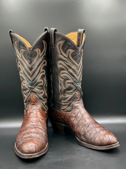 1970's Tony Lama Preban Anteater Cowboy Boots 10.5 C