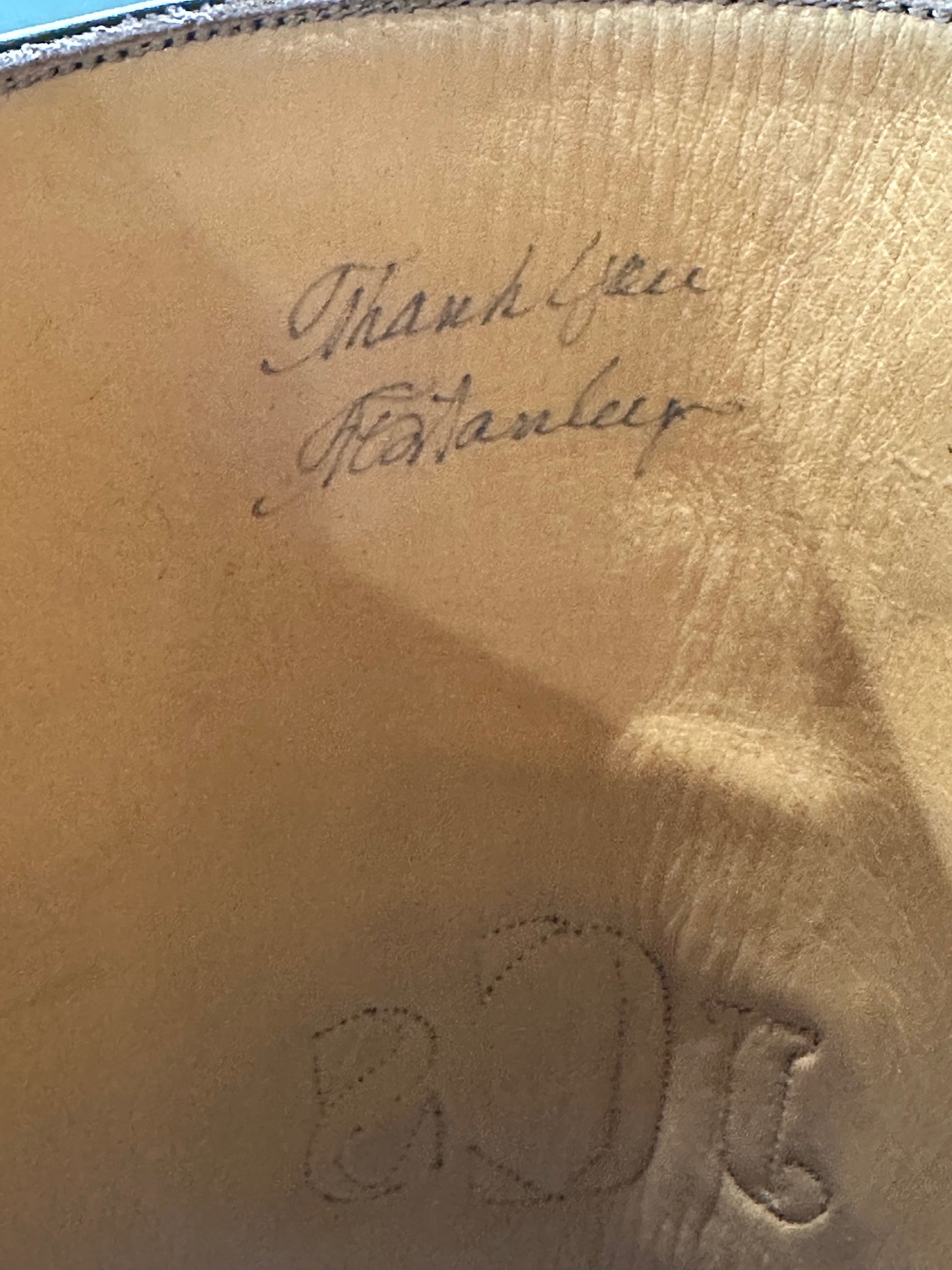 TO STANLEY Custom Regal Teju Lizard Cowboy Boots 10 D