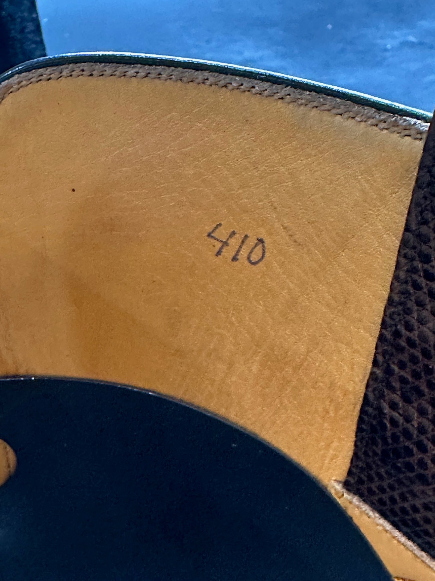 TO STANLEY Custom Regal Teju Lizard Cowboy Boots 10 D