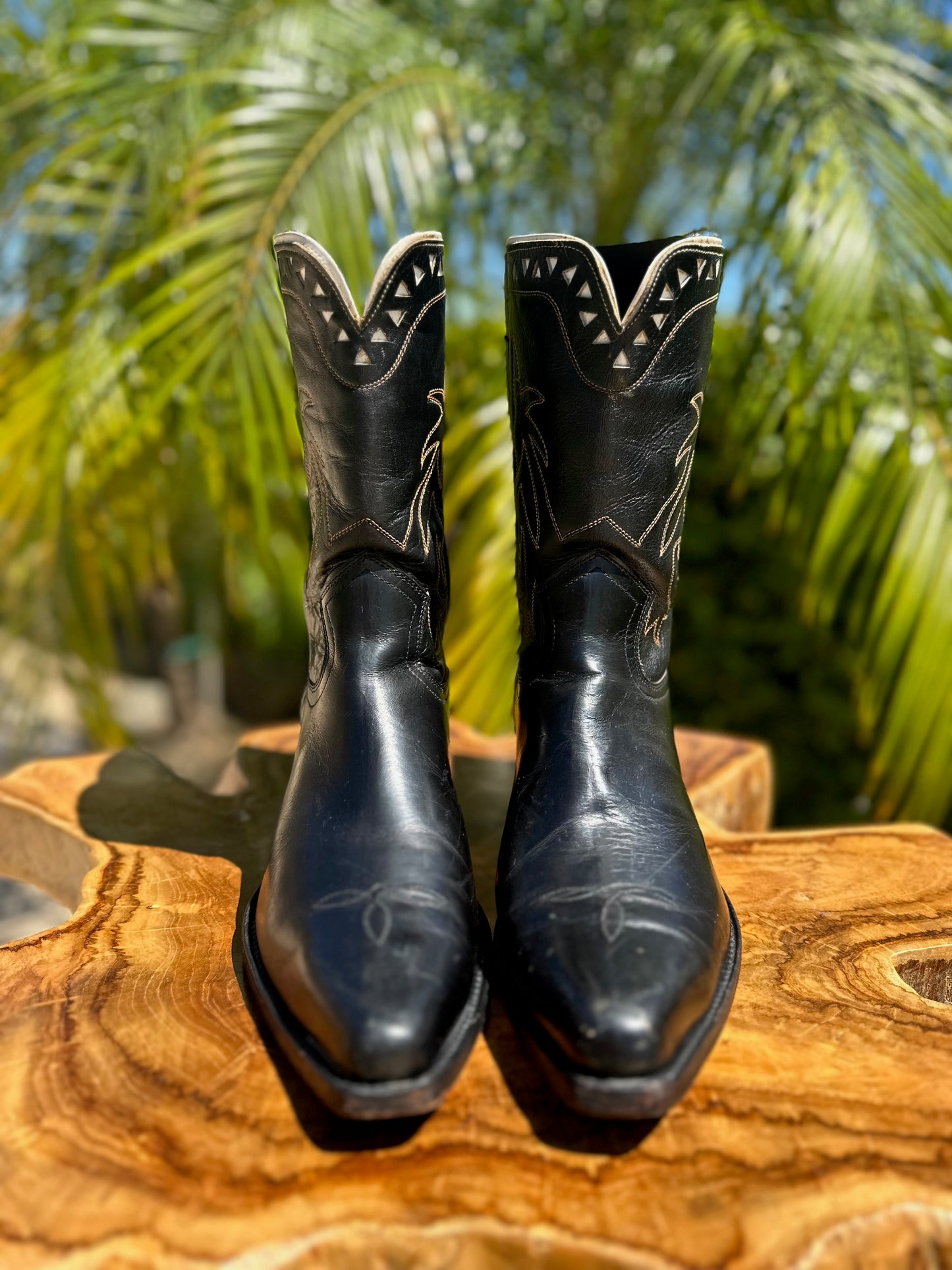 1940's FRYE Boot Company Vintage Cowboy Boots size 8.5 D