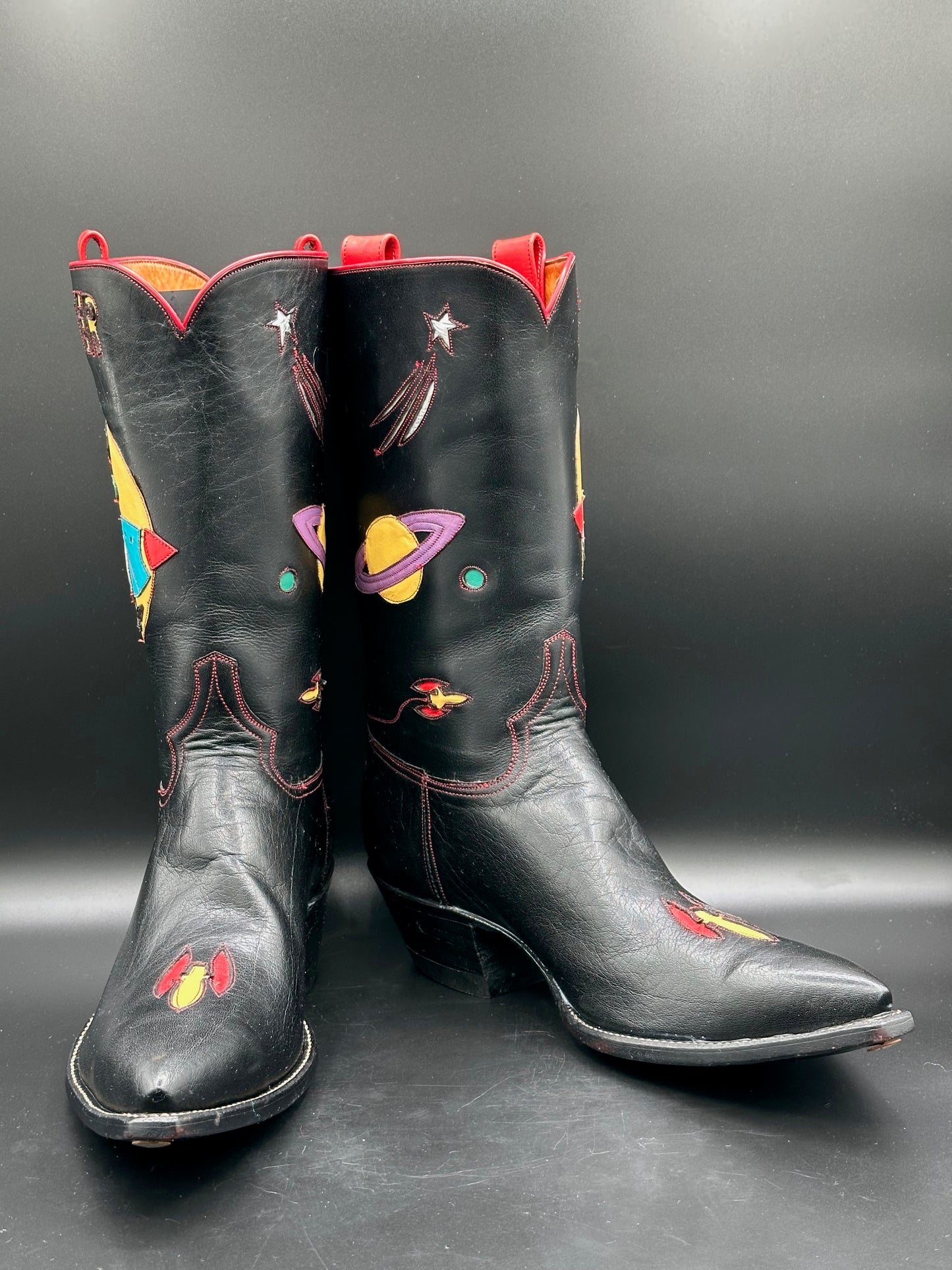 RocketBuster Custom Bronco Buster Cowboy Boots size 10 D