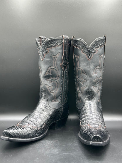 Stallion Majestic Caiman Cowboy Boots size 10 D