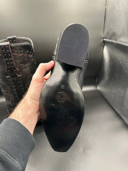 Stallion Majestic Caiman Cowboy Boots size 10 D