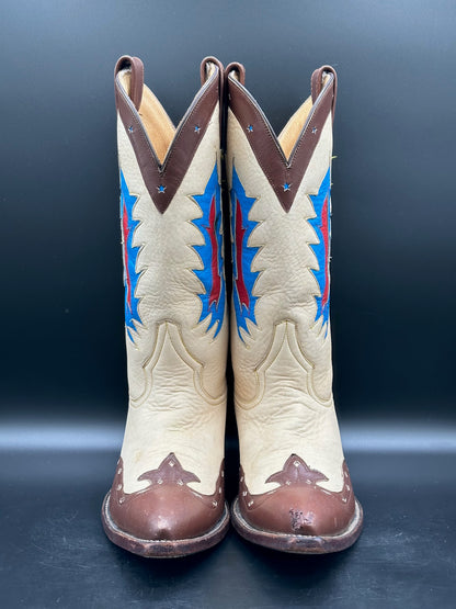 Rocketbuster Custom Cowgirl Boots size 6.5 B