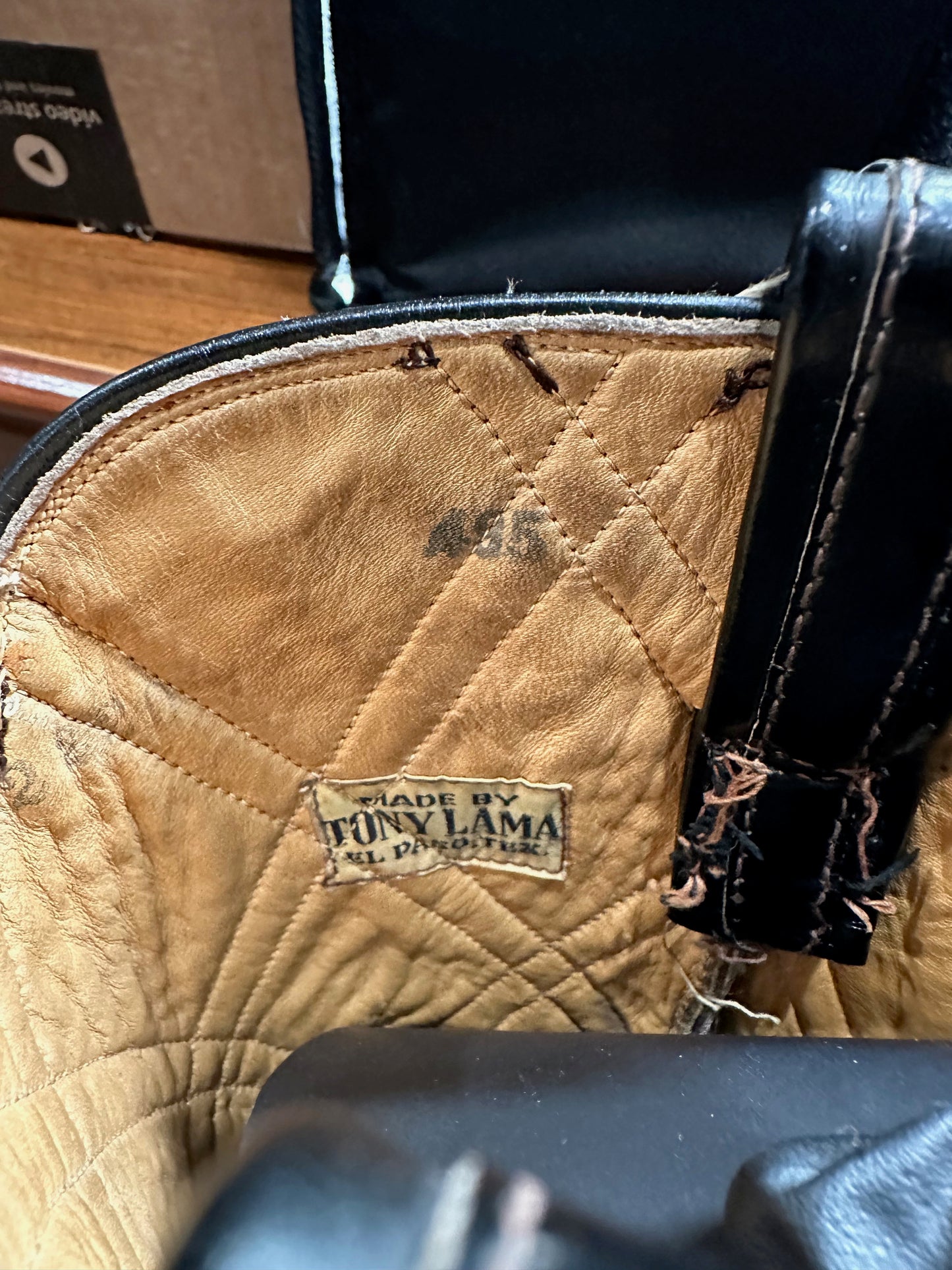 1950's Tony Lama Full Alligator Cowboy Boots size 9.5 D