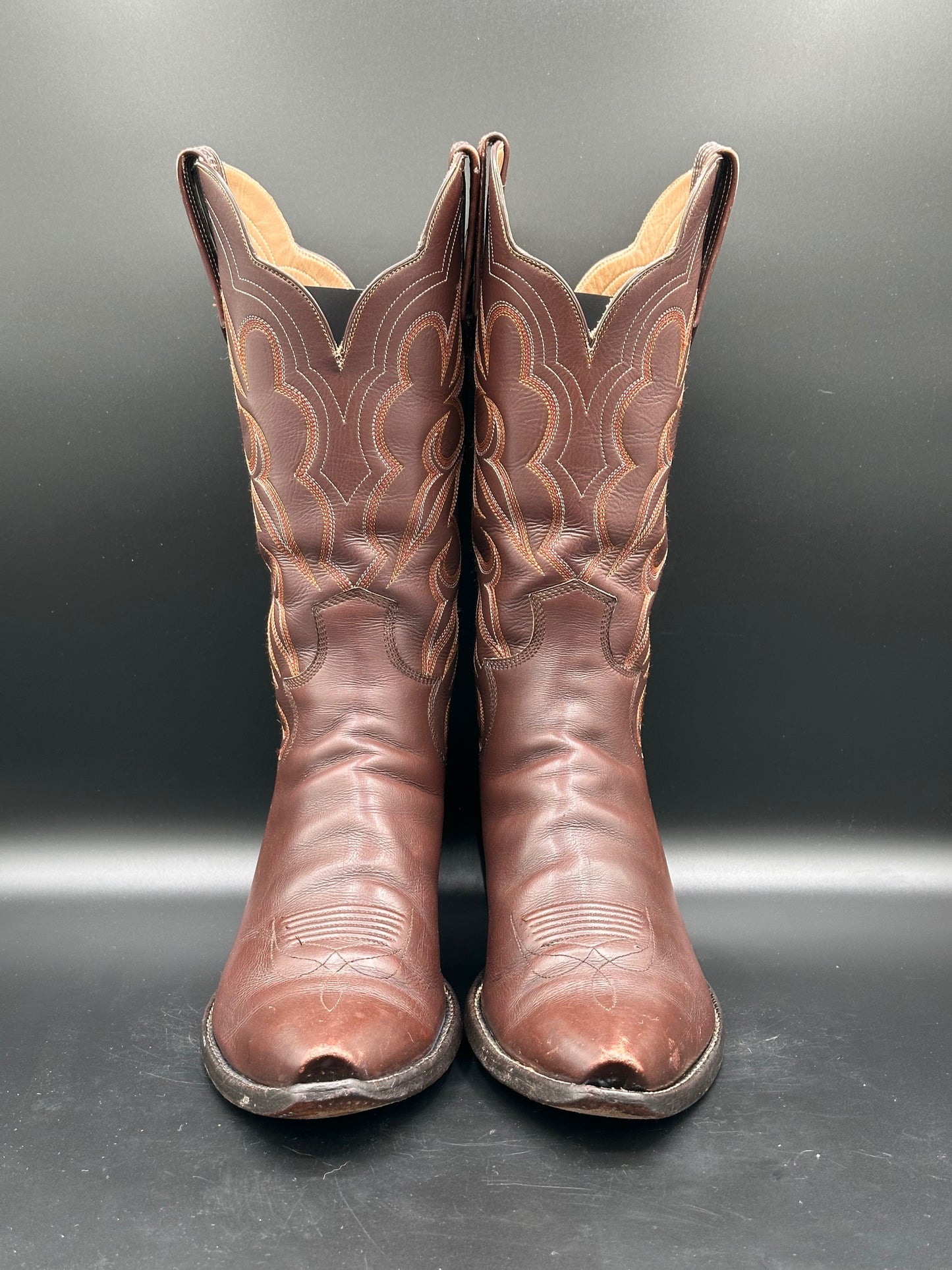 Paul Bond Custom Calf Skin Cowboy Boots size 10 D