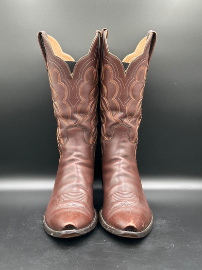 Paul Bond Custom Calf Skin Cowboy Boots size 10 D