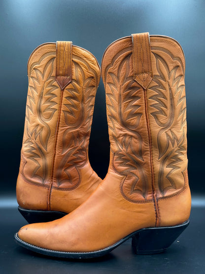 Paul Bond Custom Calf Skin Cowboy Boots size 10 D