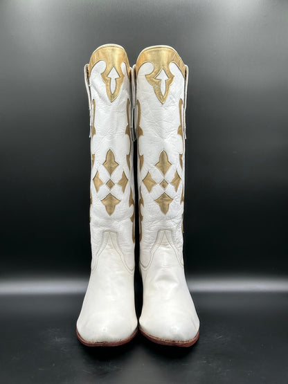 Rocky Carroll Custom Cowgirl Boots size 6 B Nele B