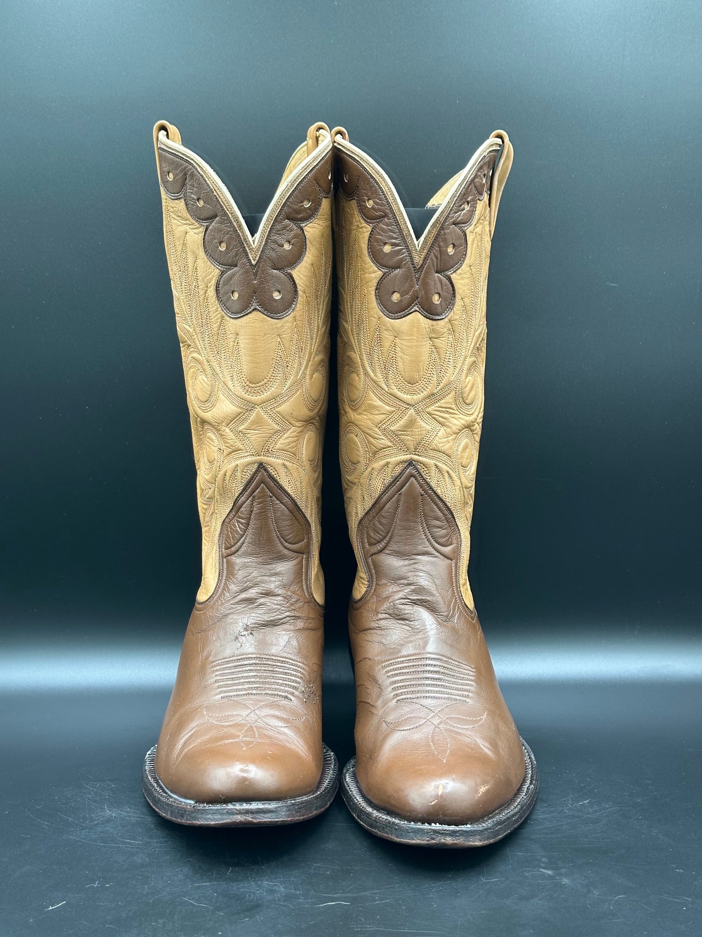 Griffith-Blucher Custom Cowgirl Boots size 7 B