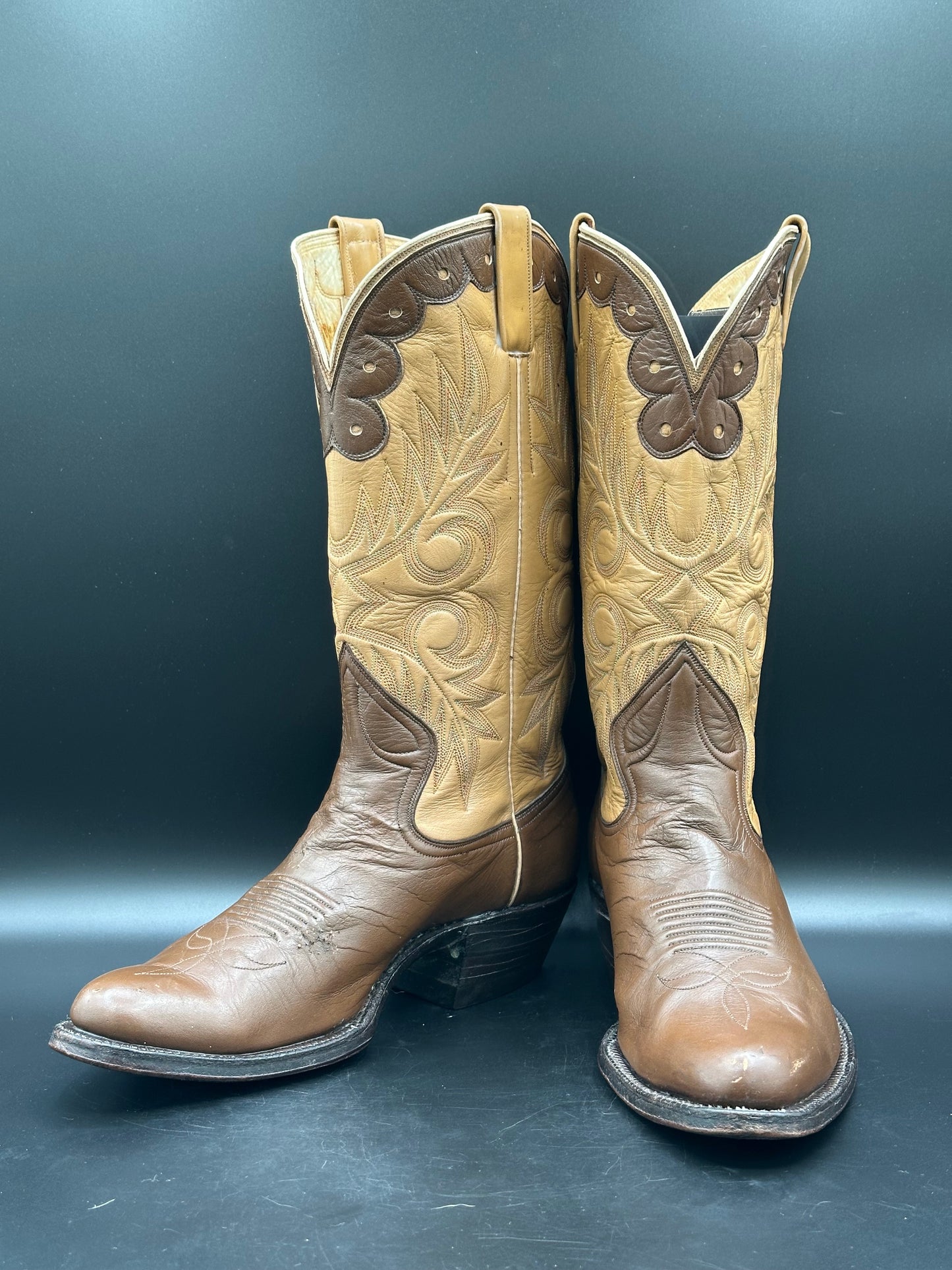 Griffith-Blucher Custom Cowgirl Boots size 7 B