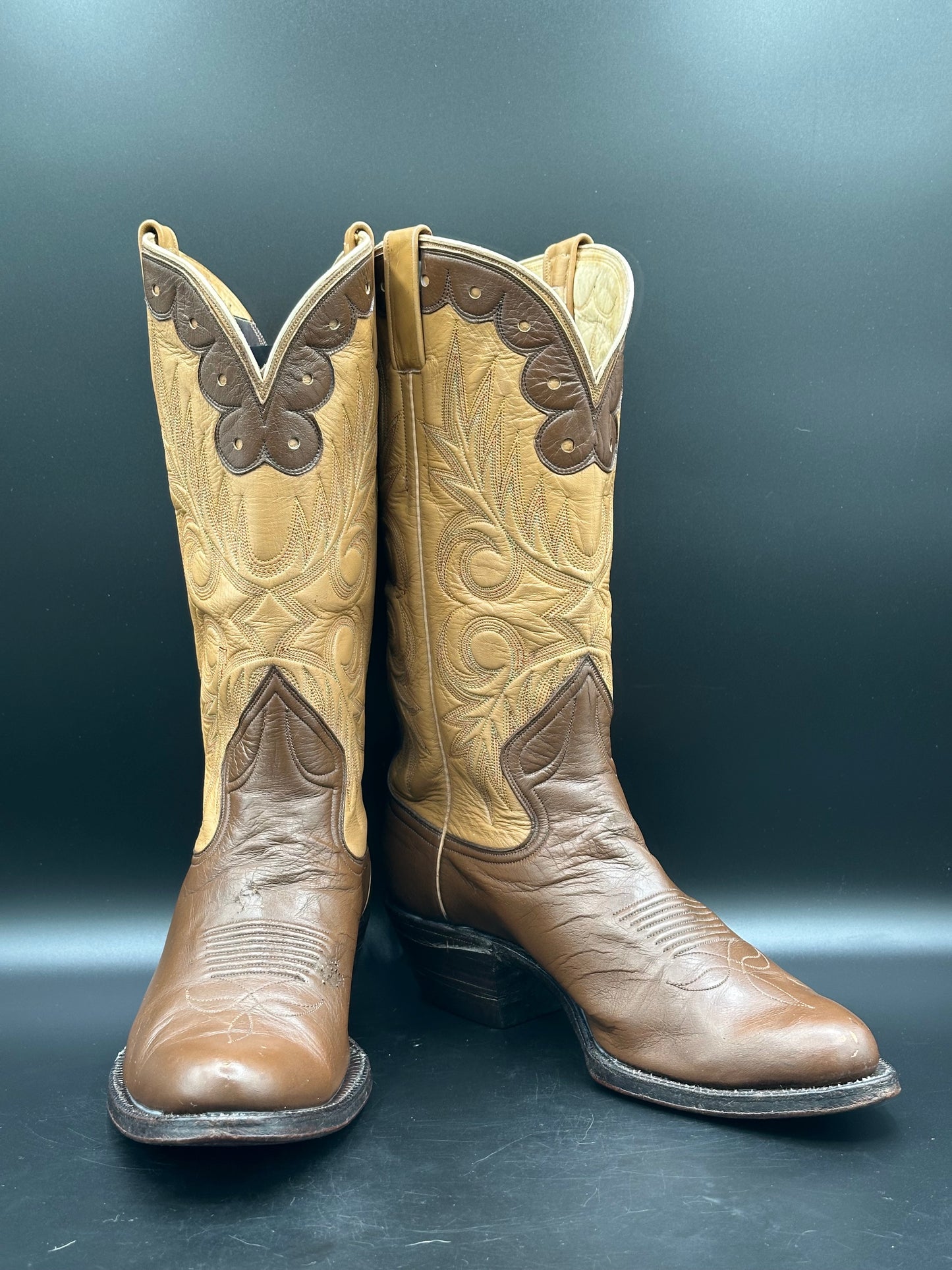 Griffith-Blucher Custom Cowgirl Boots size 7 B