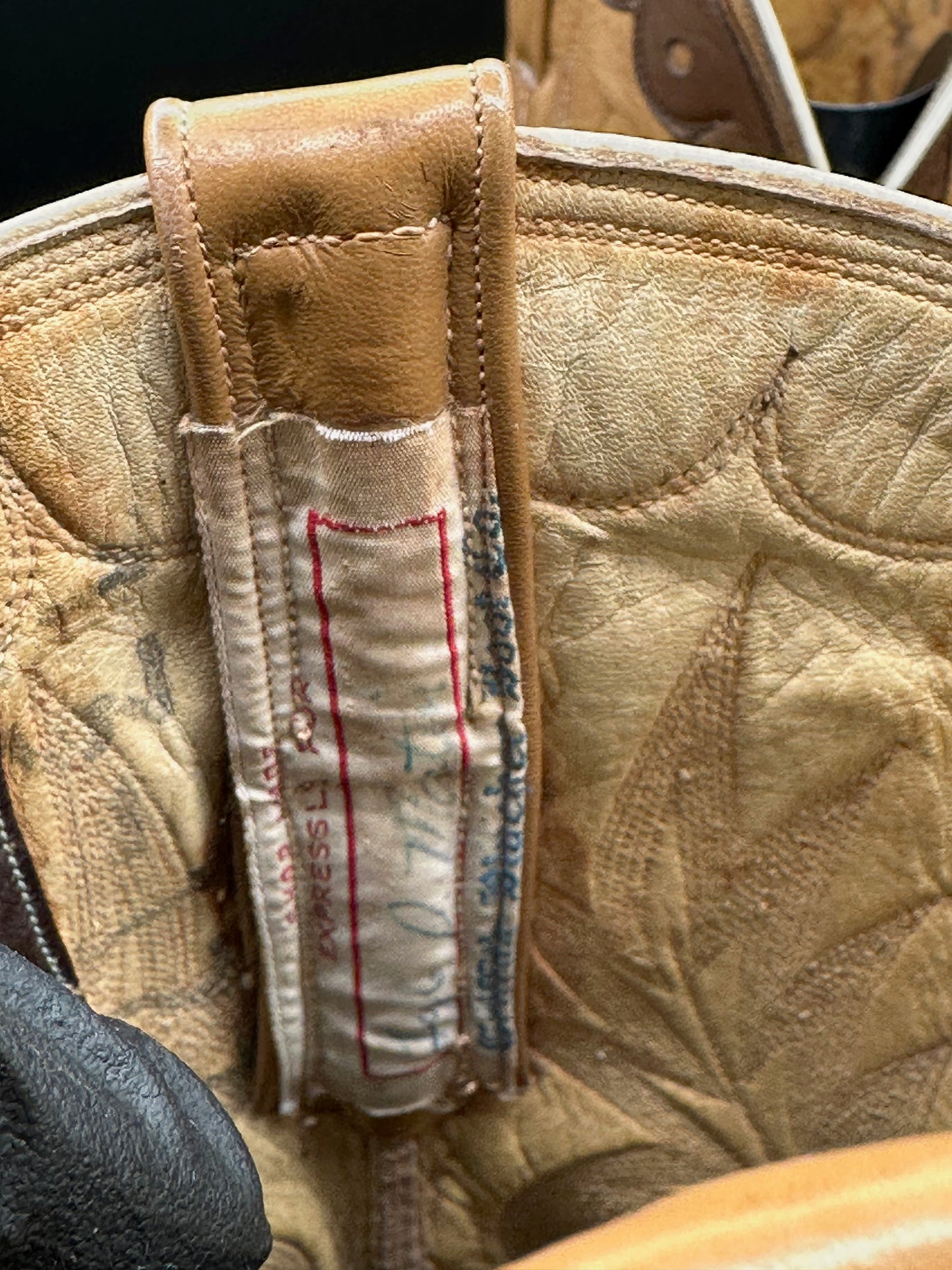 Griffith-Blucher Custom Cowgirl Boots size 7 B