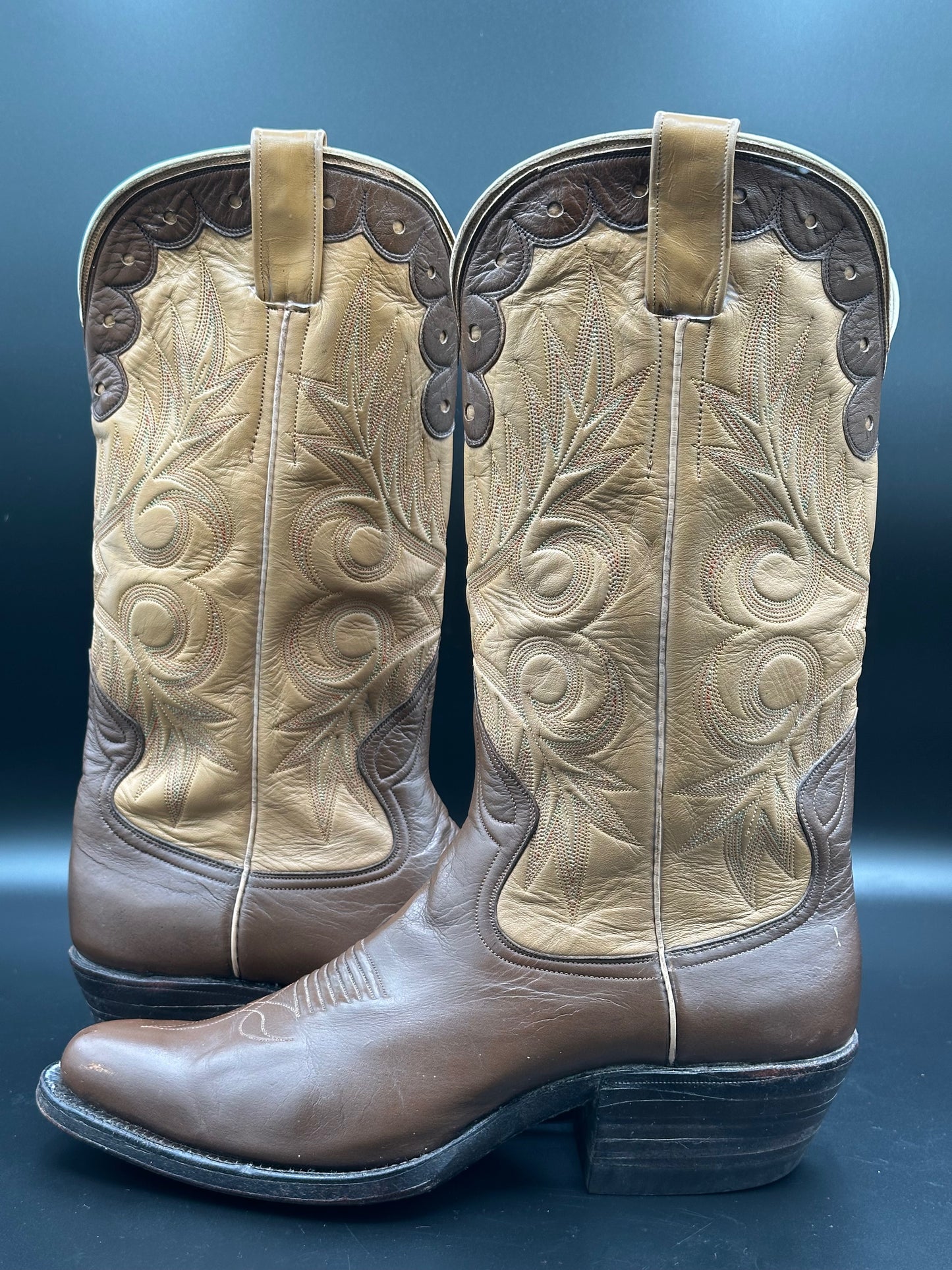 Griffith-Blucher Custom Cowgirl Boots size 7 B
