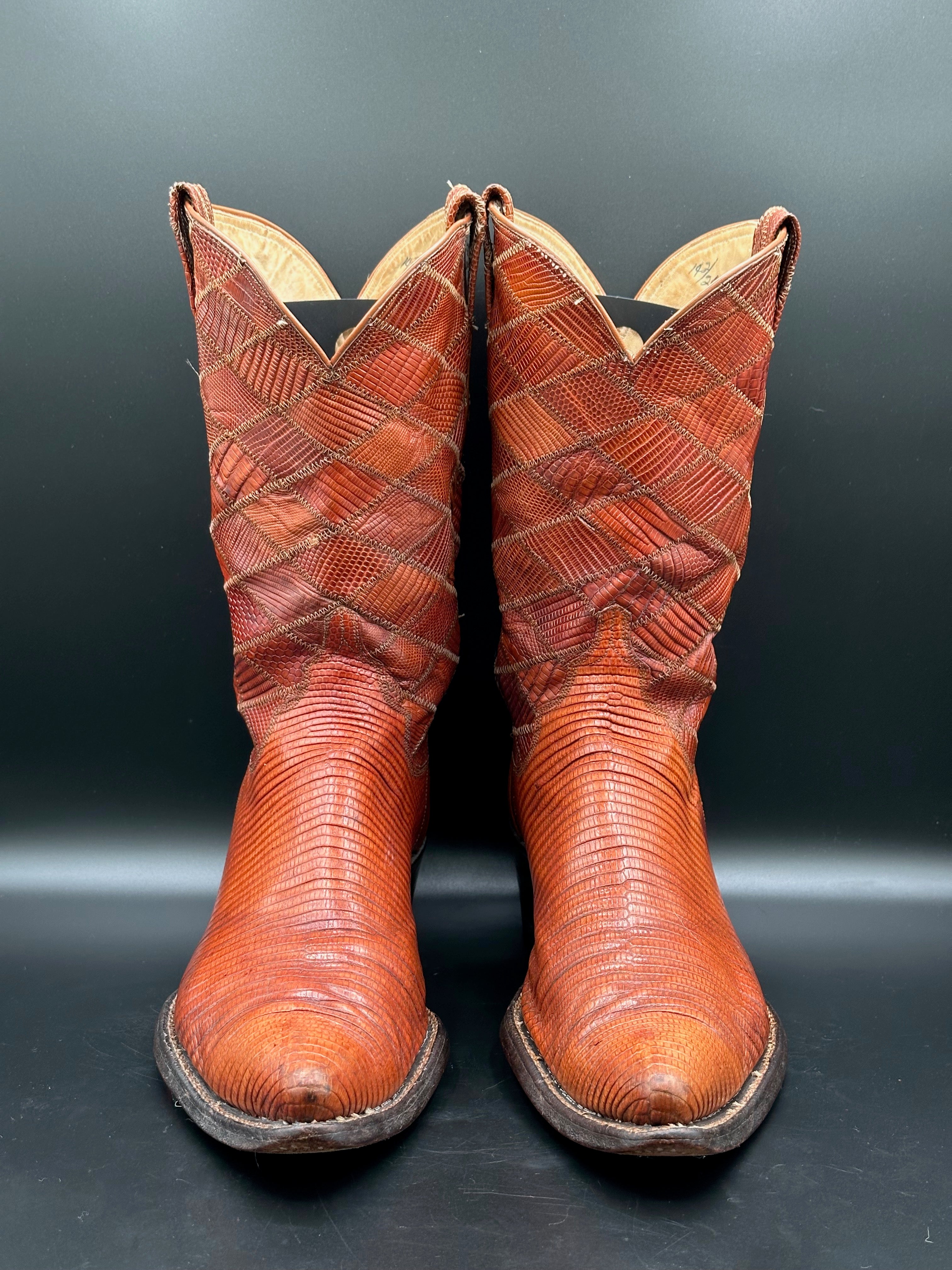 ML LEDDY Full Teju Lizard 13 D – Western Boot Company