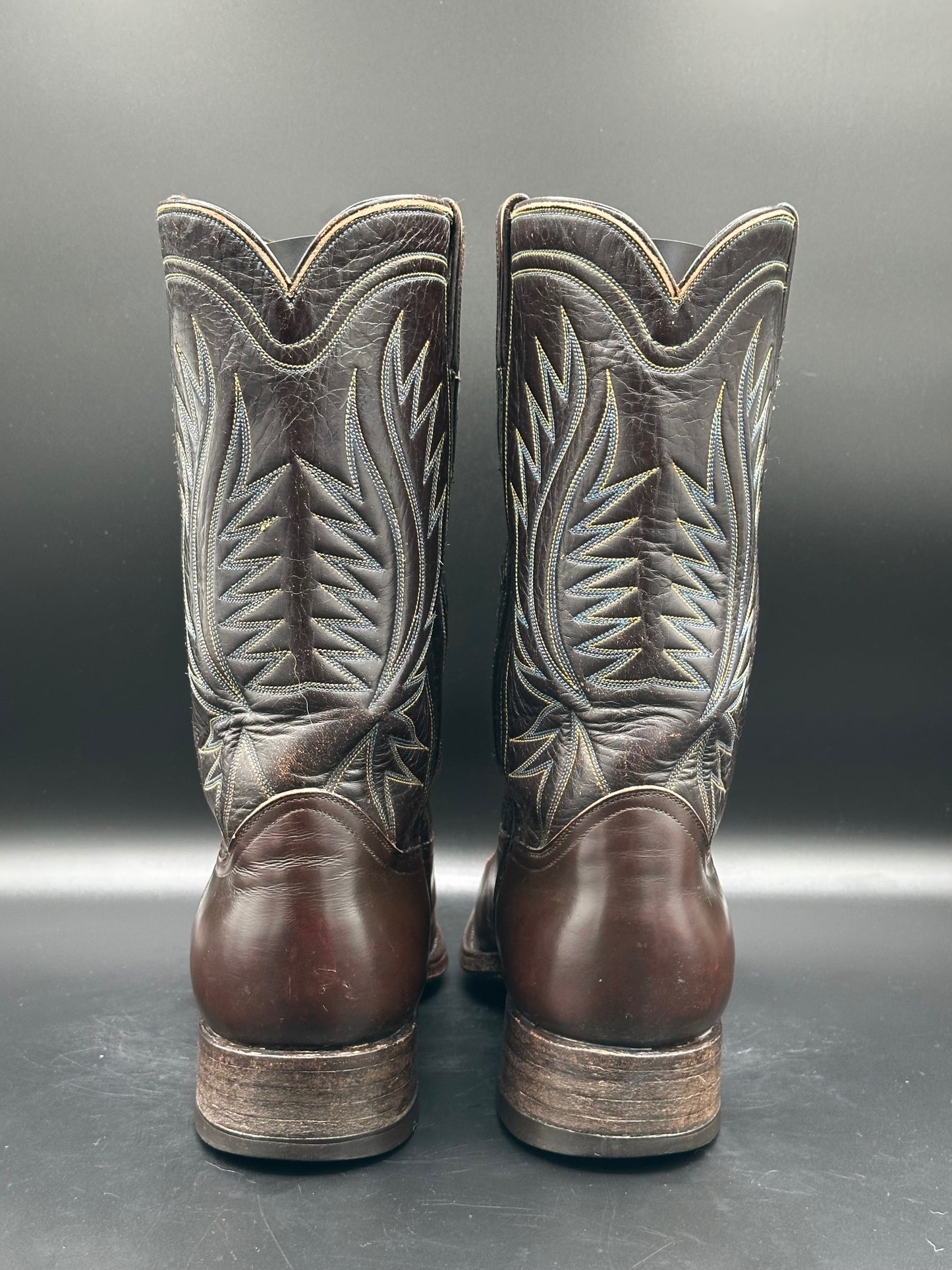 1960's Custom Unmarked Cowboy Boots size 10 D