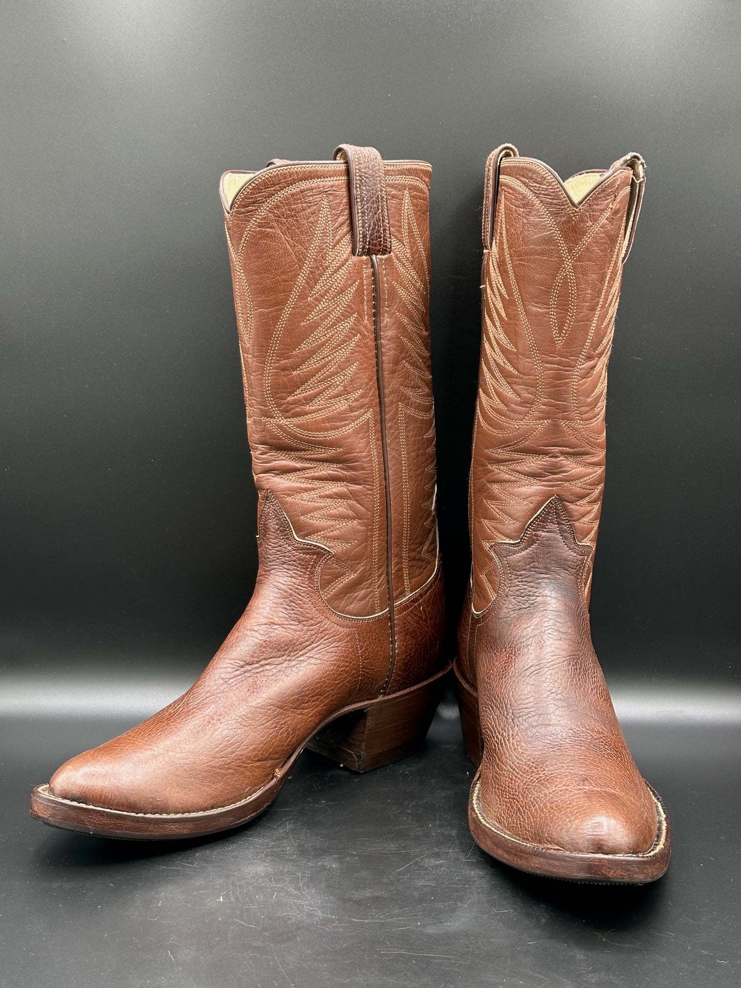 Ryan's Custom Water Buffalo Cowboy Boots 9.5 D