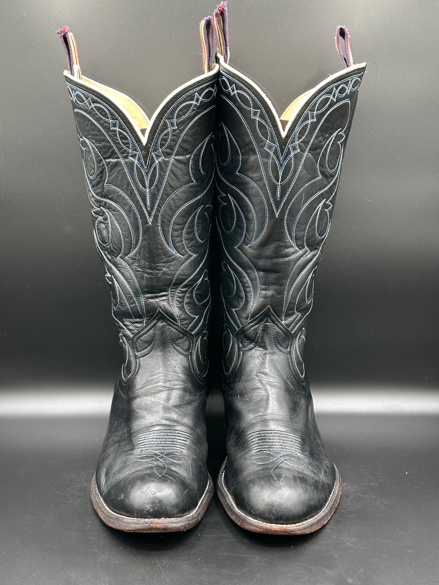 Griffith-Blucher Custom Cowboy Boots size 10 E