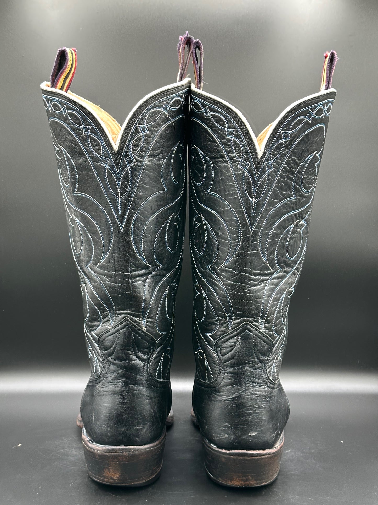 Griffith-Blucher Custom Cowboy Boots size 10 E