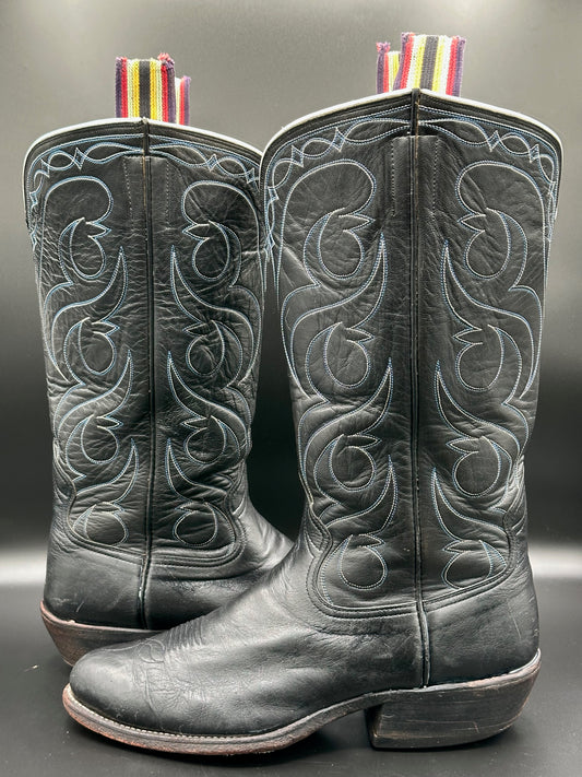 Griffith-Blucher Custom Cowboy Boots size 10 E