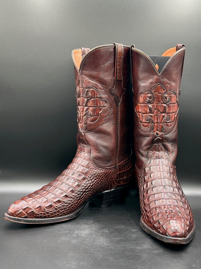 Lucchese Handmade Alligator Boots size 11 D