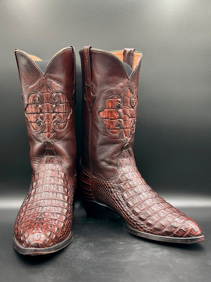 Lucchese Handmade Alligator Boots size 11 D