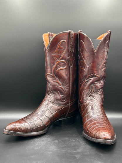 Lucchese Alligator Cowboy boots size 11 D
