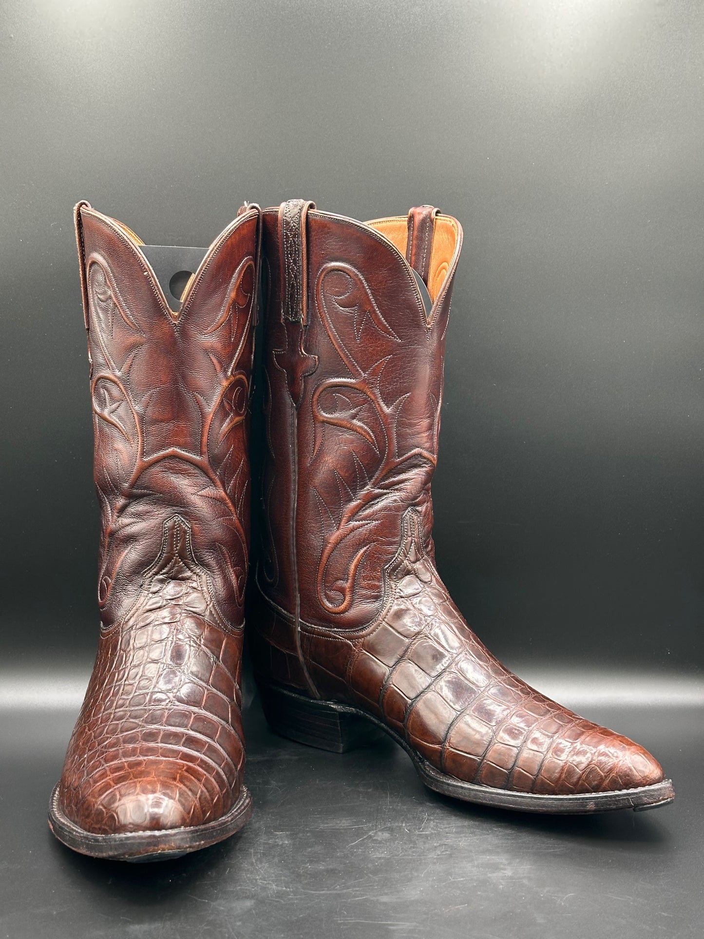 Lucchese Alligator Cowboy boots size 11 D