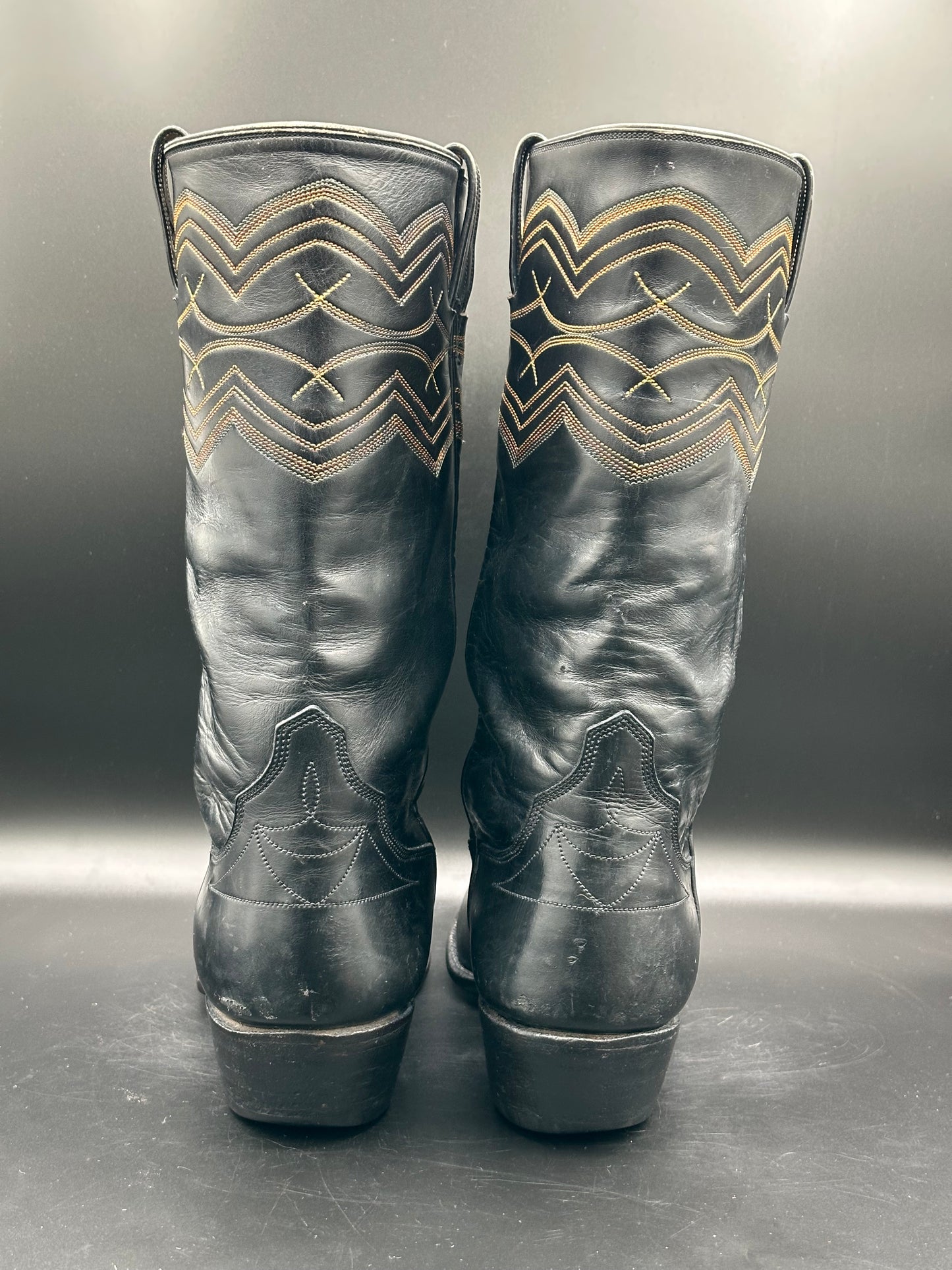 RJ FOLEY Custom Western Cowboy Boots SIZE 10 D