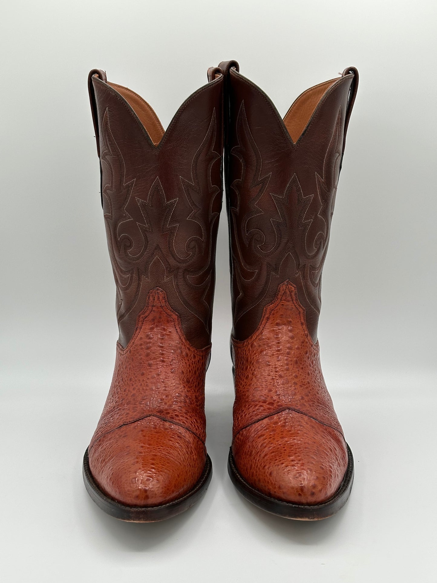 Black Jack African Bull Frog Cowboy Boots size 10.5 EE
